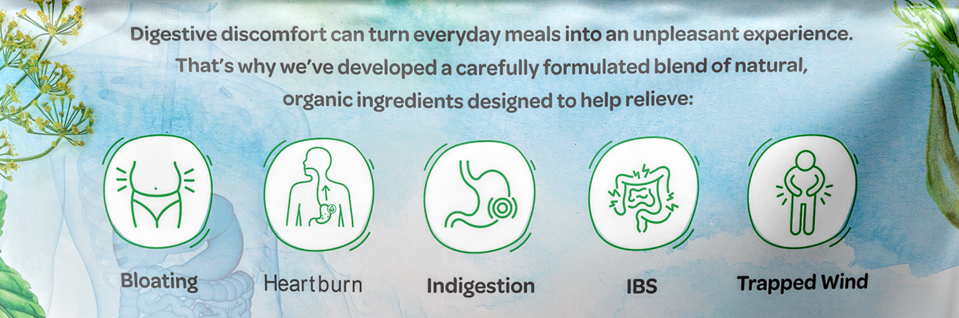 Organic Digestive Aid capsules 40